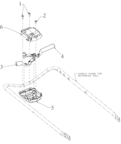 Squeeze Box Diagram and Parts List for SC500 (12AVP2C)(2022) Cub Cadet Lawn Mower